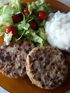 Una foto de Hamburguesas de pescado y avena