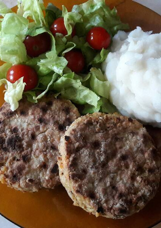 Una foto de Hamburguesas de pescado y avena