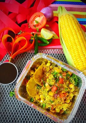 A picture of Corn Bhel.