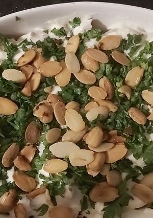 صورة لوصفة فتة دجاج