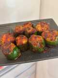 เนื้อสับสอดไส้พริกหวาน