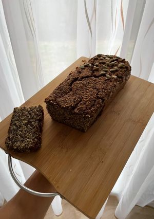 Glutén, tej, tojás, szója, mentes kenyér recept fotója