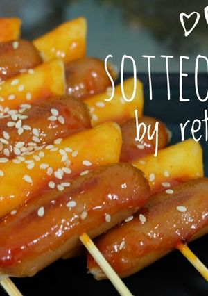 Foto resep Sotteok (Sausage - tteok) kochi #Festivalresepasia #Korea