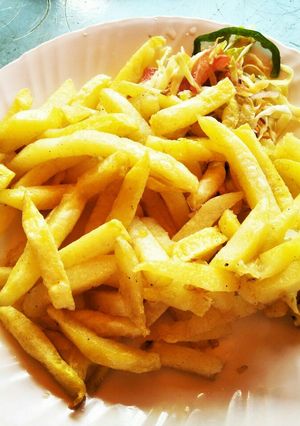 A picture of French fries.