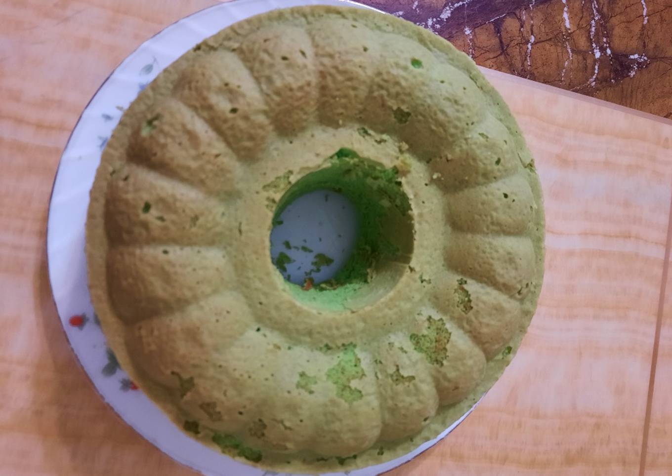 Bolu pandan keju...