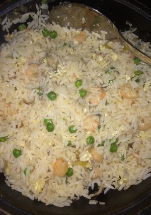 A picture of Shrimp rice.
