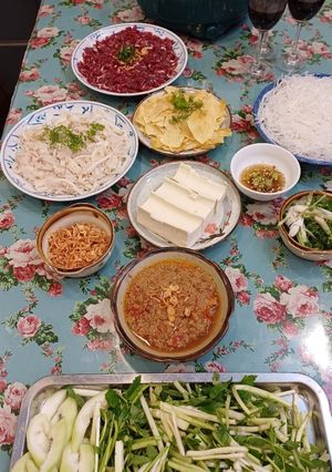 Hình của món Lẩu cua đồng.