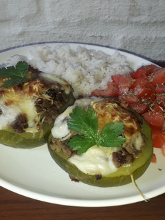 Una foto de Zapallitos rellenos