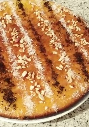 صورة لوصفة كيكة خيزو (الجزر)