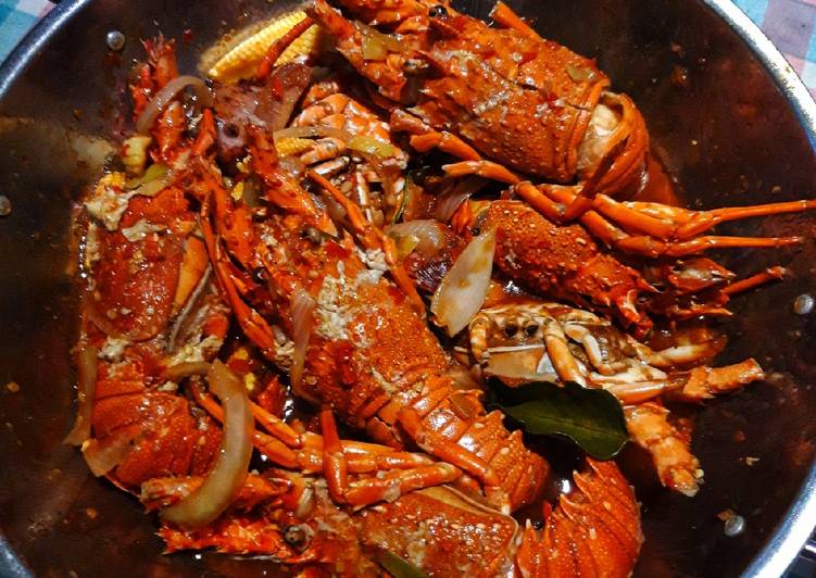 Rahasia Membuat Lobster Asam Manis Pedas Yang Enak