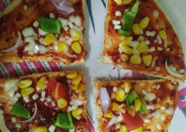 Corn pizza