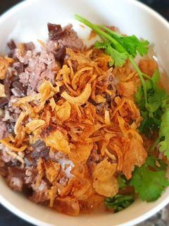 Hình của món Bánh đúc nóng.