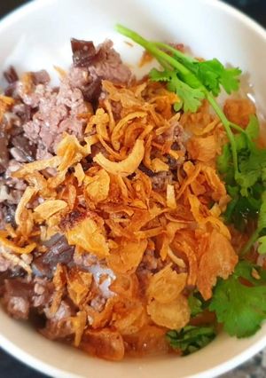 Hình của món Bánh đúc nóng.