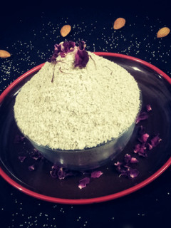 A picture of Instant Thandai Masala Powder.