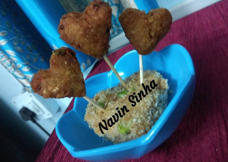 Easy Way to Make Perfect Poha Lollipop Hearts