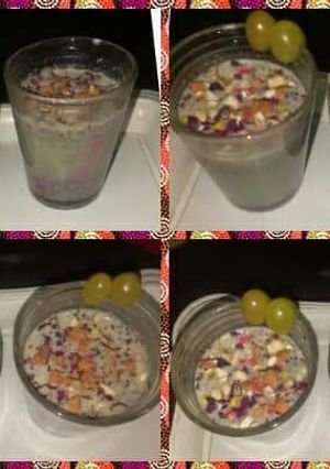 A picture of Pan gulkand shake.