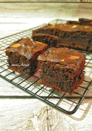 Foto resep 1065. Chocolate Fudgy Brownies Gluten Free