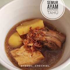 Semur Ayam Kentang Tahu-レシピのメイン写真