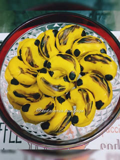 Foto resep Banana chocolate cookies
