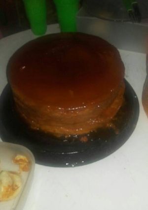 Una foto de Torta con flan