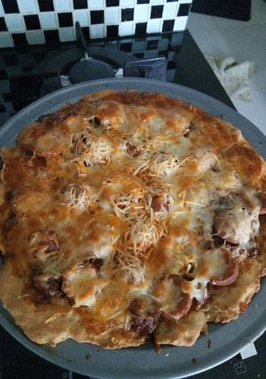 Foto resep Pizza keto friendly #konsol_up