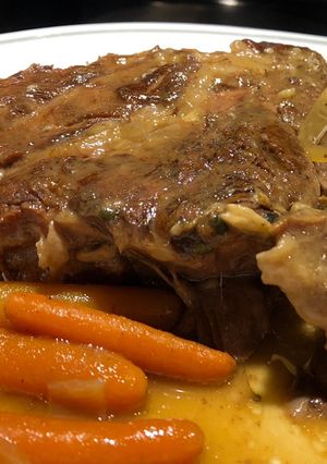 A picture of Crockpot Ranch Chuck Roast.