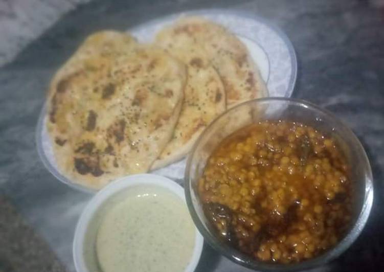 Easiest Way to Make Super Quick Homemade Aloo naan