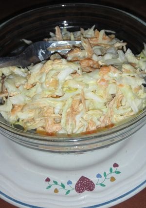 A picture of Simple coleslaw.