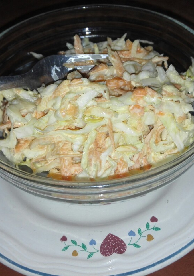 A picture of Simple coleslaw.