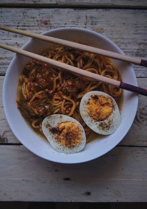 A picture of Noodle Soup.