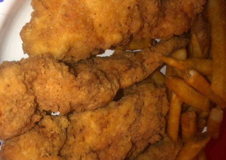 Recipe of Favorite Garlic ranch chicken tenders