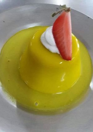 A picture of Pineapple Mousse.