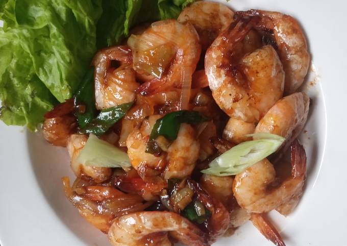 Udang Goreng Saus Mentega