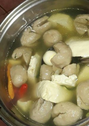 Foto resep Bakso Cuanki kuah homemade