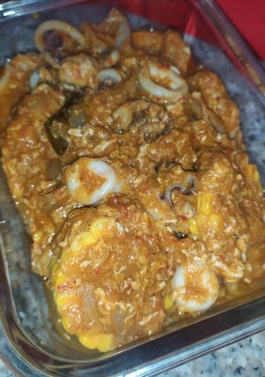 Foto resep Cumi Saos Padang
