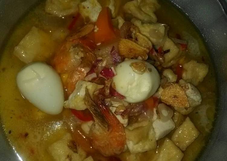 Sayur tahu santan campur