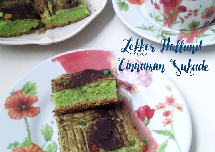 Lekker Holland Pandan Cinnamon Sukade
