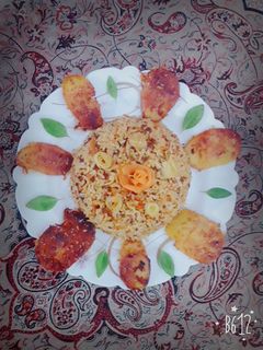 عکسی از دستور هویج پلو