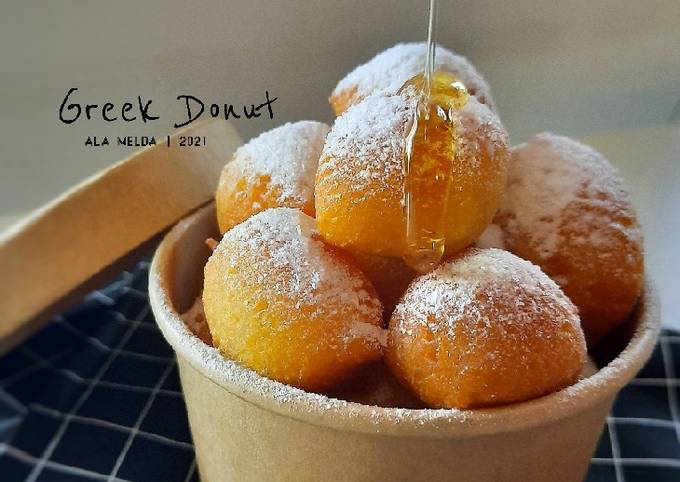 Wajib coba! Resep membuat Greek Donut  istimewa