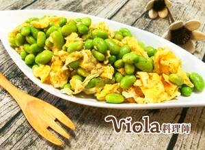 毛豆仁拌炒蛋 的食譜成品照片