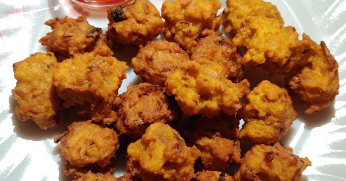 Leftover Rice Pakoras Recipe by rama - Cookpad