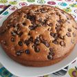 Bizcocho de naranja con pepitas de chocolate