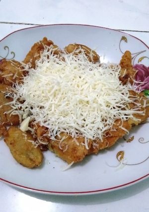 Foto resep Pisang goreng crispy tabur keju