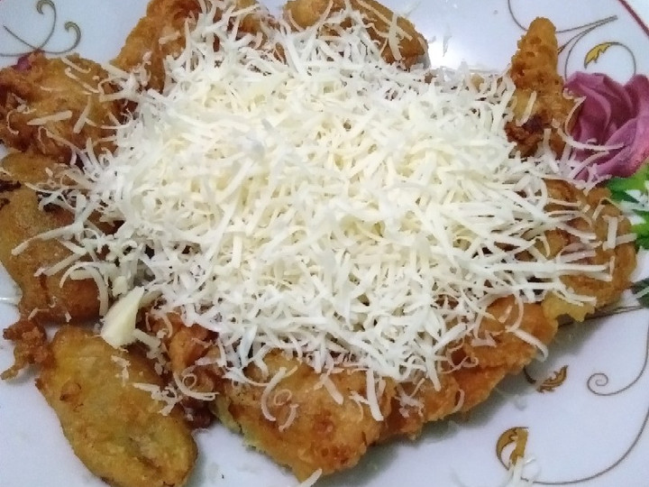 Anti Ribet, Buat Pisang goreng crispy tabur keju Kekinian