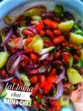 Lal lobia chat /rajma chat