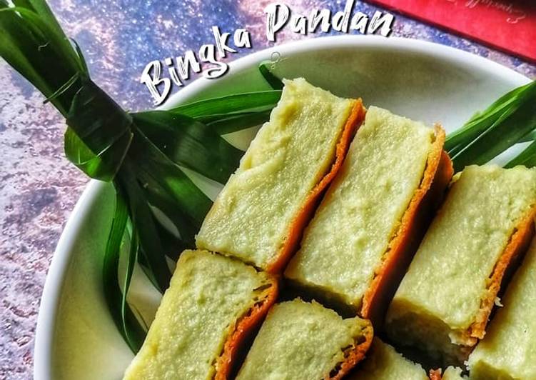 Arahan Memasak Bingka Pandan yang Murah