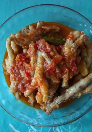 Foto resep Ceker Balado
