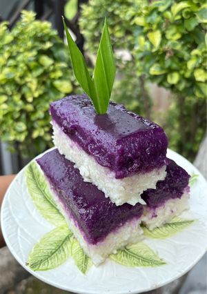 Foto resep Talam Ketan Ubi Ungu