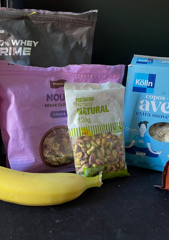 Una foto de Batido de proteínas