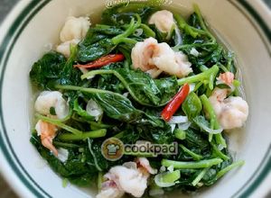 Gambar Bayam Tumis Air